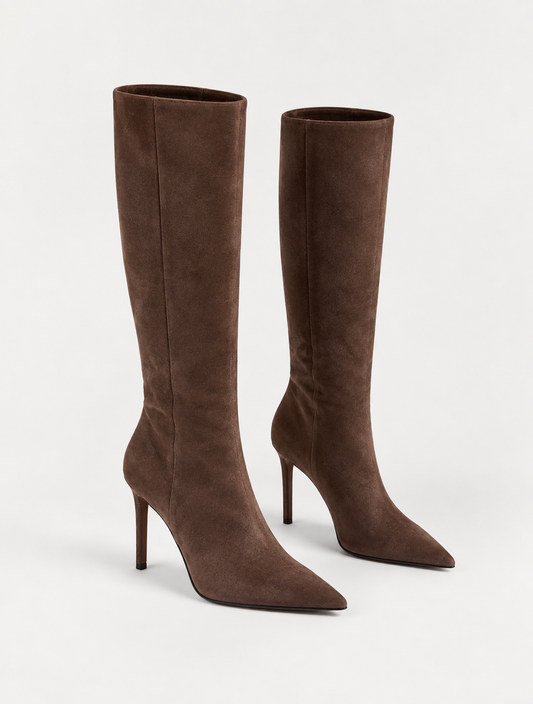 KNEE-HIGH HEELS