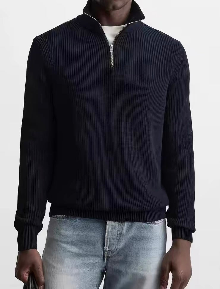 Moderne Herren Zip-Jacke