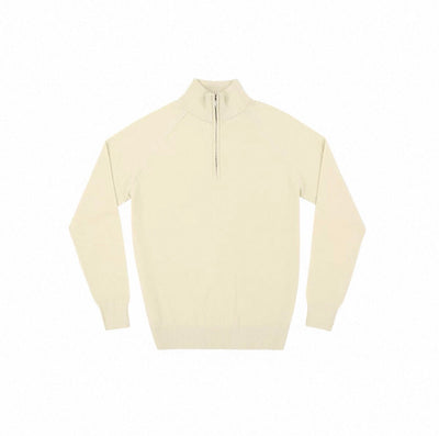 HALF-ZIP SWEATER