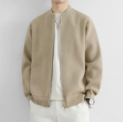 BOMBER KNIT JACKET