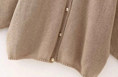 OVERSIZED KNIT CARDIGAN