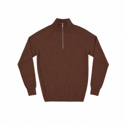 HALF-ZIP SWEATER