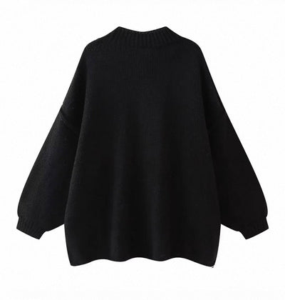 OVERSIZED KNIT CARDIGAN