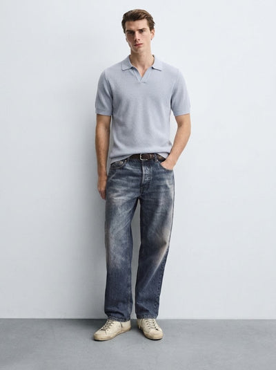 TEXTURED POLO