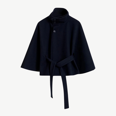 BELTED PONCHO