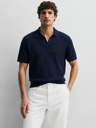 TEXTURED POLO