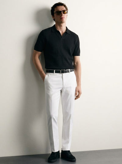 TEXTURED POLO