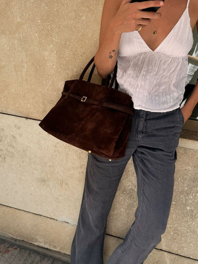 SUEDE BAG