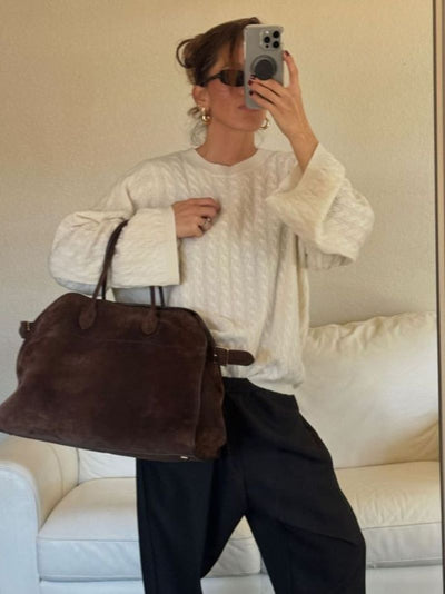 SUEDE SHOPPER